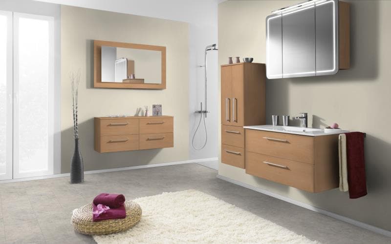 Economique Matt Ellmau Beech Bathroom
